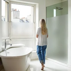 DIMEXACT - Film dépoli repositionnable translucide - 60 cm x 0.5 m - en Rouleau