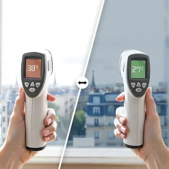 DIMEXACT - Film miroir sans tain repositionnable pour grand vitrage - alu clair - 60 cm x 1 m - en Rouleau- Best