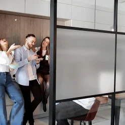 DIMEXACT - Film occultant argent brillant pour fenêtre - 122 cm x 2 m - en Rouleau- Discount