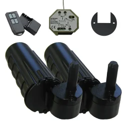 Double motorisation pour volet 1 battant gauche SLID'UP URANUS radio - gond 14 mm-Slid’Up By Mantion Hot