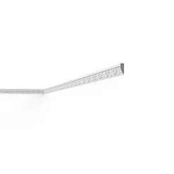 Decoflair E12 Moulure de plafond Polystyrène expansé 30 x 10 x 2000 - 1 pièce