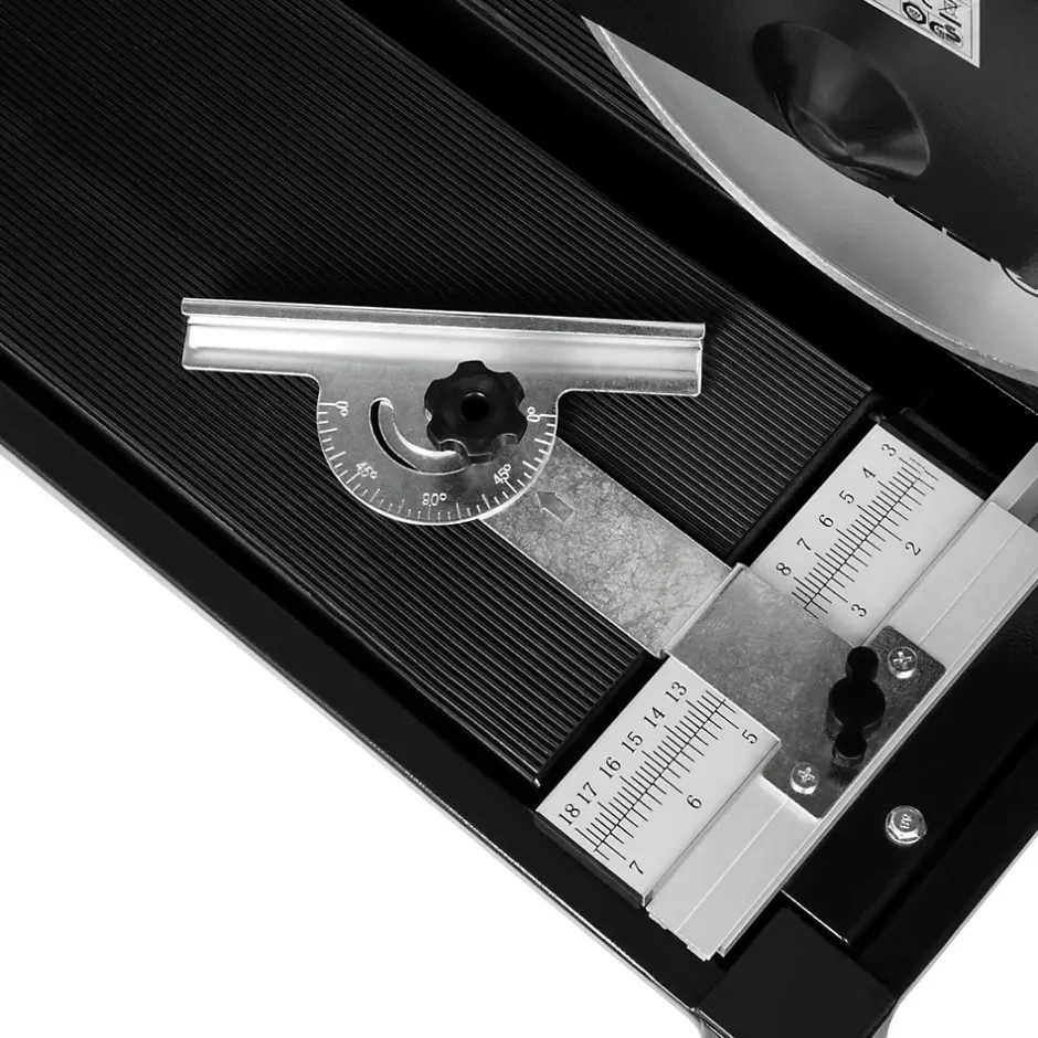 Coupe Carrelage Electrique 1500W, Lame de scie diamant 250mm Profondeur de coupe 36mm Longueur de coupe 1020mm, 0-45 degrés-Eberth Online