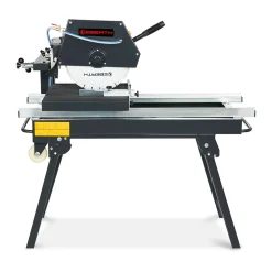 Scie à pierre 2000 Watt, coupe carreau lame de scie diamant 350mm, profondeur de coupe 100mm, longueur de coupe 800mm-Eberth Discount