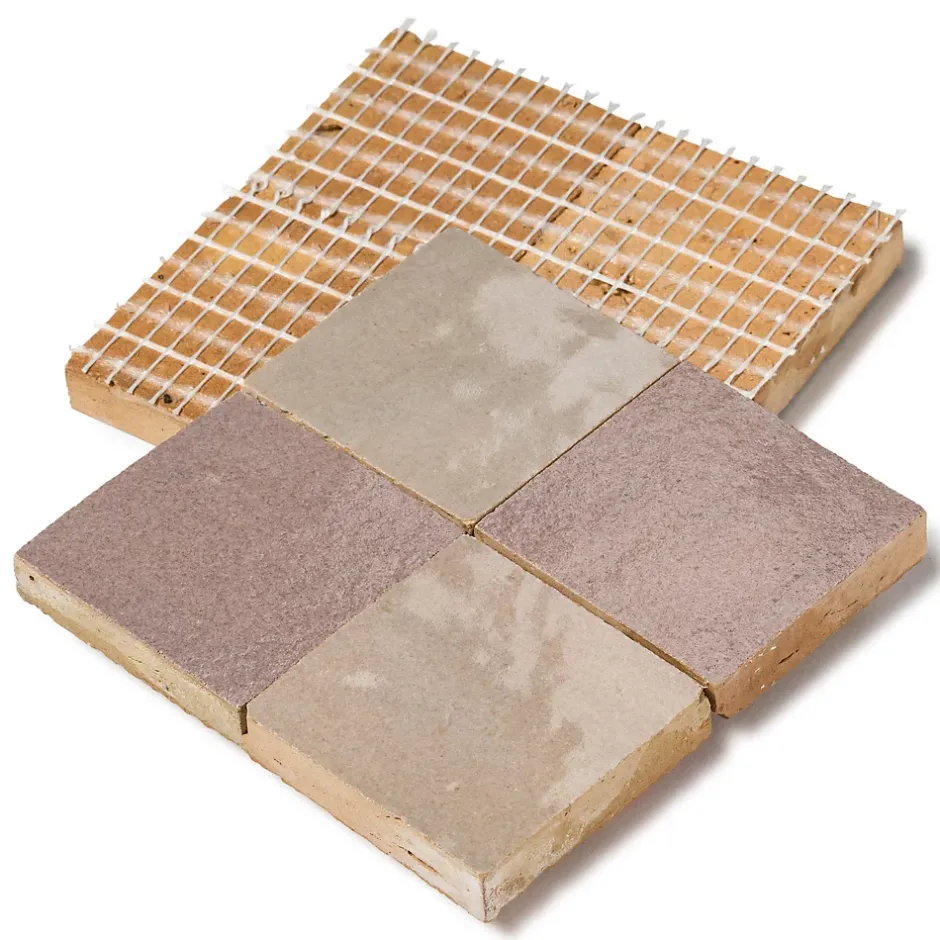 Echantillon couleur Zellige Gris de lin --Ro'Ma Nature Sale