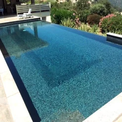 Concept Mosaïque Emaux de Verre REVIGLASS METAL SILVER DREAM imitation pierre effet métallique