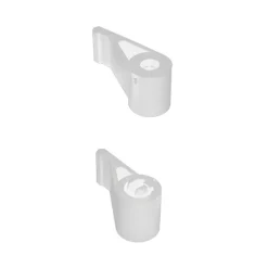 Tirard Embout court, Espagnolette, Haut & Bas, Blanc, Composite, pour Volet battant