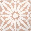 EN STOCK - Carreaux de ciment véritable - Arabesque - Champagne - 20x20 --Hendaya New