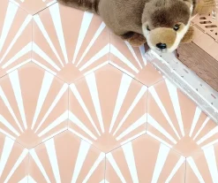 EN STOCK - Carreaux de ciment véritable - Gatsby - Champagne-Hendaya Discount