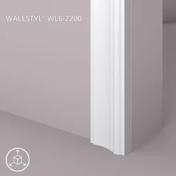 Encadrement de porte NMC WALLSTYL WL6-2200 Moulure décorative Cimaise Moulure frise-Noel & Marquet Hot