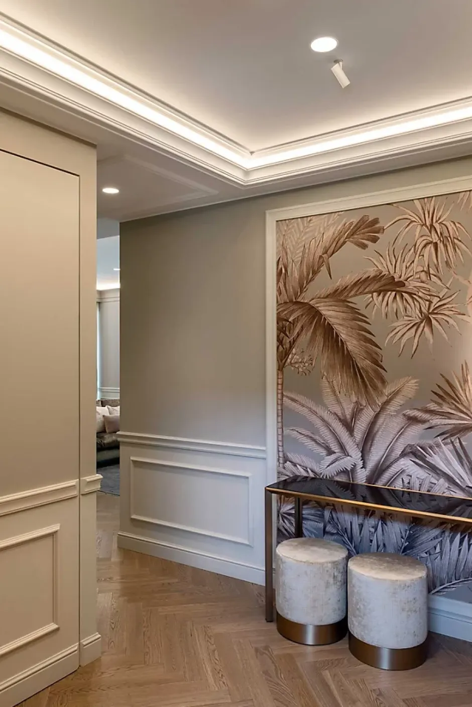 Encadrement de porte NMC WALLSTYL WL6-2200 Moulure décorative Cimaise Moulure frise-Noel & Marquet Hot