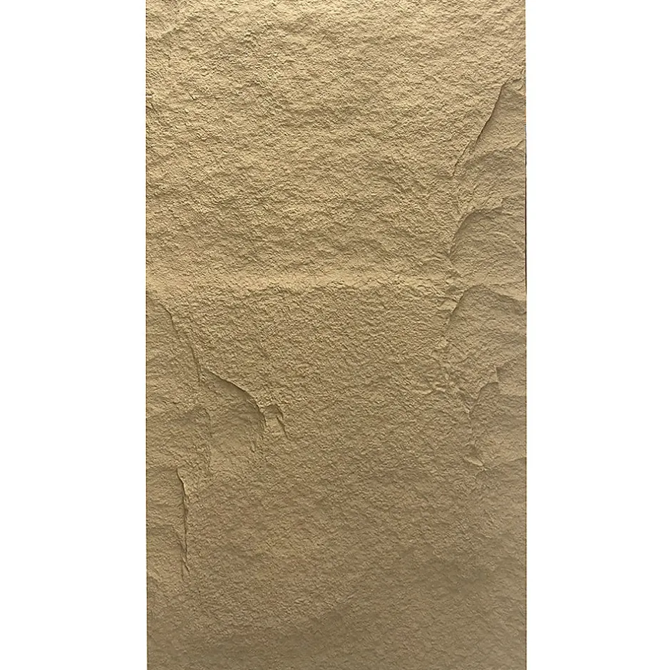 Ensemble de 10 panneaux décoratifs effet pierre 3D, revêtement mural PU 7,2 m², dimensions 120x60x3 cm, Tufo-Divina Home Best