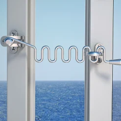 Abus Entrebailleur pour fenêtre nickélé EFS