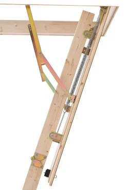 Escalier escamotable (échelle 3 plans 12 marches 120x60)- Clearance