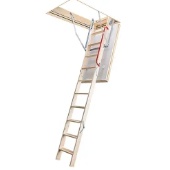 Matisere Escalier escamotable isolé - Trémie de 70 x 100cm - Hauteur de 2.53 à 2.80m - LTK70100-2