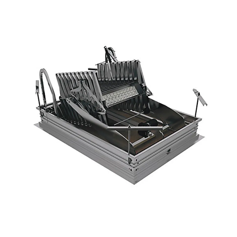 Matisere Escalier escamotable électrique - Trappe : 70x100cm - Hauteur max 3.00m - FGM70/100-300-C