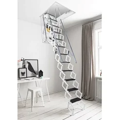 Escalier Grenier Electrique - Trappe 70x100cm - Hauteur 2.76 à 3.05m - ACI-THE300B/100X70-Matisere Best