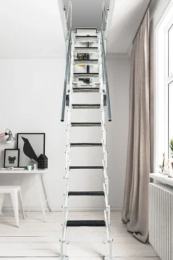 Escalier Grenier Electrique - Trappe 70x100cm - Hauteur 2.76 à 3.05m - ACI-THE300B/100X70-Matisere Best