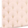 Estahome papier peint art déco rose clair et or rose - 53 cm x 10.05 m - 139229