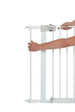 Safety 1st Extension barrière de sécurité en métal blanc 7 cm