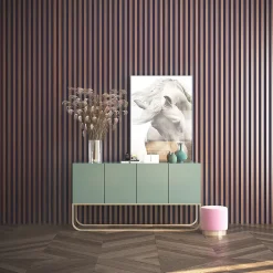 Extrémité adhésive vinyle imitation chêne athénien pour lamelle 3 x 4 cm- Sale