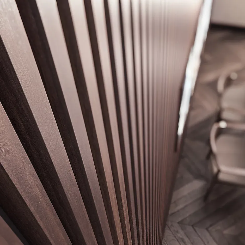 Extrémité adhésive vinyle imitation chêne athénien pour lamelle 3 x 4 cm- Sale