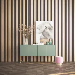 Extrémité adhésive vinyle imitation chêne pour lamelle 3 x 4 cm-