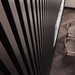 Extrémité adhésive vinyle noir pour lamelle 3 x 4 cm