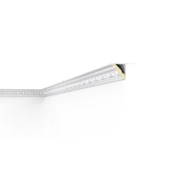 Decoflair F3 Moulure de plafond Polyuréthane 55 x 55 x 2000 - 1 pièce