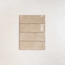 Reflex Boutique Faïence Effet Zellige Beige CINQUE TERRE Cream 10x30cm - Les Carreaux de Jean