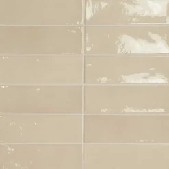 Faïence Effet Zellige Beige VILLAGE 6,5x20 Mushroom - LES CARREAUX DE JEAN-Gioia Materia Clearance