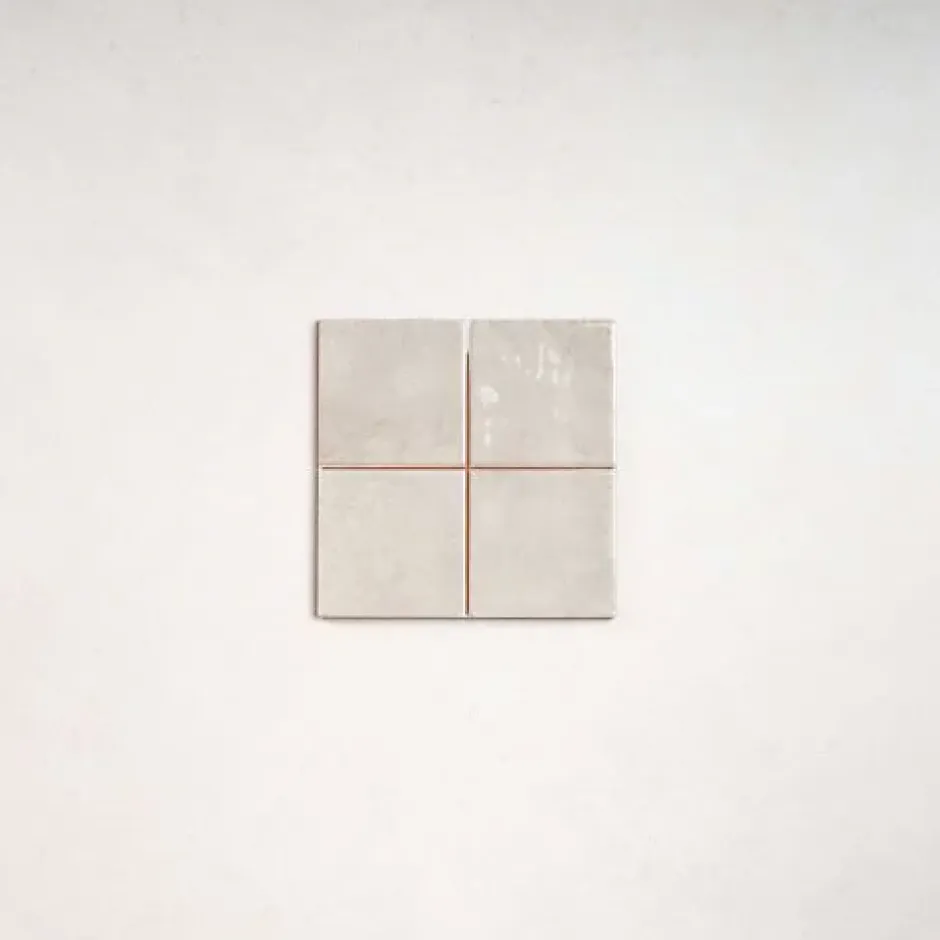 Faïence Effet Zellige Blanc CHAOUEN 10x10 Ice - Les Carreaux de Jean-Les Carreaux De Jean Discount