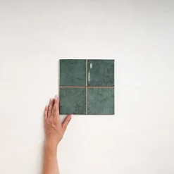 Faïence Effet Zellige CHAOUEN 10x10 Ocean - Les Carreaux de Jean-Reflex Boutique Clearance