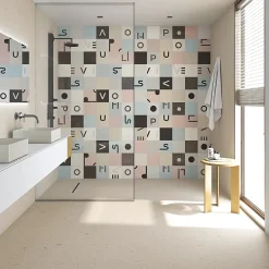 Vives Faïence Filippo Soul Blason Nacar Oro 20 x 20cm ( vendu par boite de 1 m² )