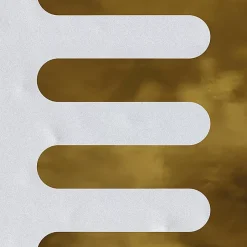 Vives Faïence Filippo Soul Garland Humo Oro 20 x 20cm ( vendu par boite de 1 m² )