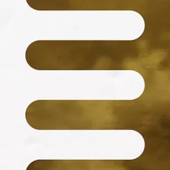 Vives Faïence Filippo Soul Garland Nacar Oro 20 x 20cm ( vendu par boite de 1 m² )