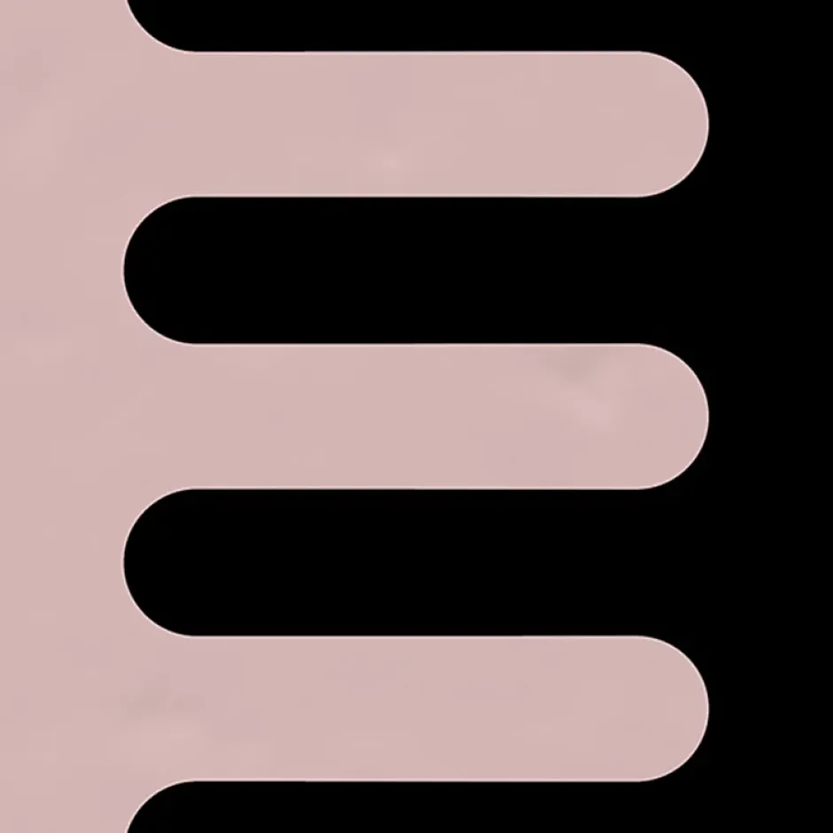 Vives Faïence Filippo Soul Garland Rosa negro 20 x 20cm ( vendu par boite de 1 m² )