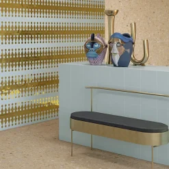 Faïence Filippo Soul Grinyon Azul Oro 20 x 20cm ( vendu par boite de 1 m² )-Vives Sale