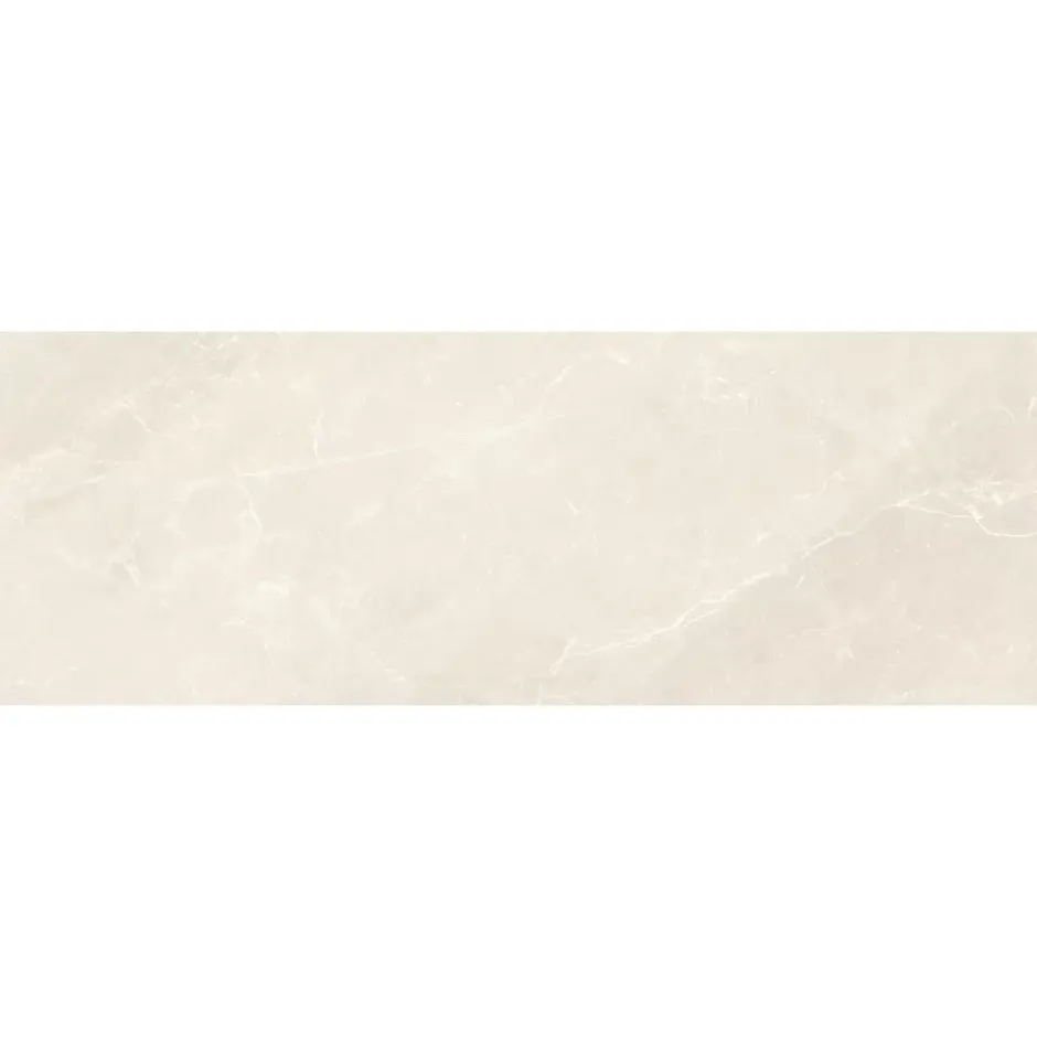 Faïence murale beige effet marbre brillant L.90 x l.30 cm x ép.10,5 mm, Balmoral-Baldocer Best