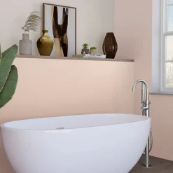 Etile Faïence murale beige sable mat L.90 x l.30 cm x ép.10,5 mm, Aspen