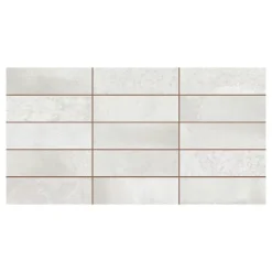 Faïence murale blanc brillant effet pierre L.60 x l.31,6 cm x ép.9 mm, Soul-Ecoceramic Sale