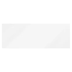 GoodHome Faïence murale blanc brillant L.90 x l.30 cm x ép.8,7 mm, Aragone