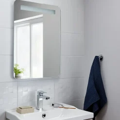 Faïence murale blanc brillant L.40 x l.25 cm x ép.8,3 mm, Alexandrina