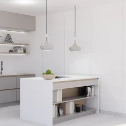 GoodHome Faïence murale blanc mat L.90 x l.30 cm x ép.8,7 mm, Aragone