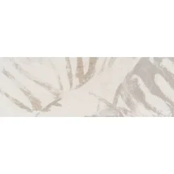 Faïence murale décor effet béton beige cream satin L.90 x l.30 cm x ép.10 mm, Brush