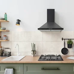 Faïence murale effet béton blanc L.90 x l.30cm x ép.10 mm, Brush- New