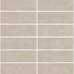 Faïence murale effet béton marron taupe satin L.90 x l.30 cm x ép.10 mm, Brush- New