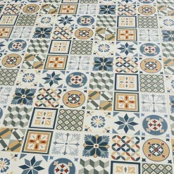 GoodHome Faïence murale effet carreaux de ciment tons beiges et bleus L.60 x l.20 cm x ép.8,3 mm, Konkrete