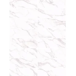 GoodHome Faïence murale effet marbre blanc brillant L.90 x l.30 cm x ép.8,7 mm, Oazis