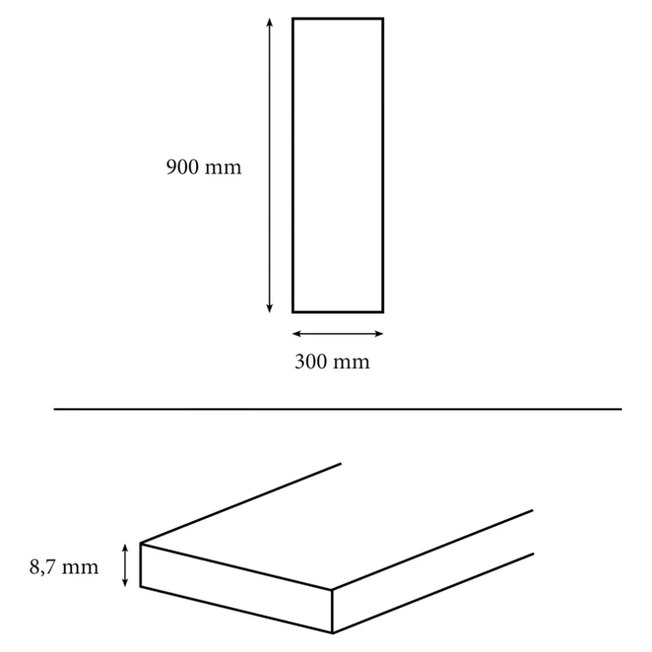 GoodHome Faïence murale effet marbre blanc mat L.90 x l.30 cm x ép.8,7 mm, Oazis