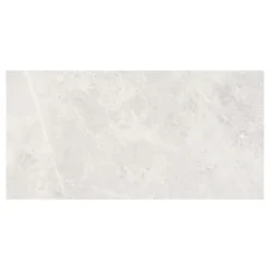 Ecoceramic Faïence murale effet marbre gris brillant L.60 x l.30 cm x ép.7 mm, Celena